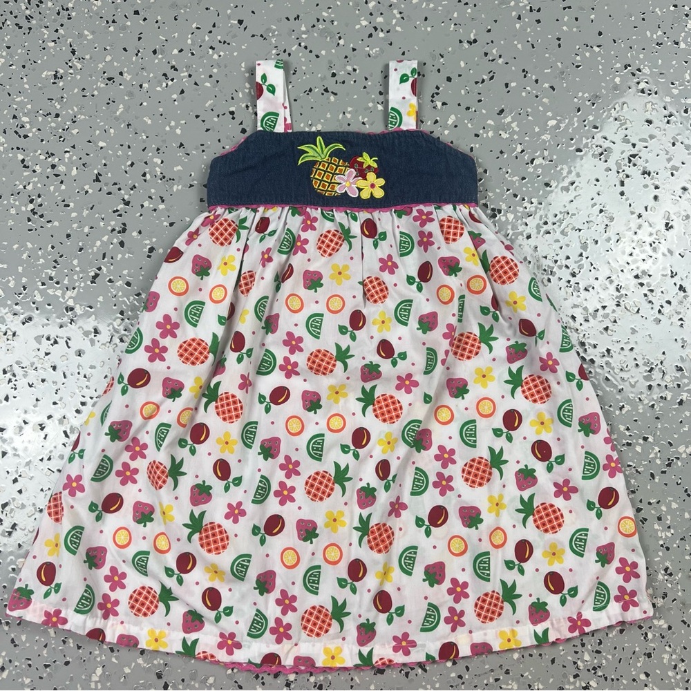 Y2K Dakota Blues Fruit dress Pineapple Kids Dress